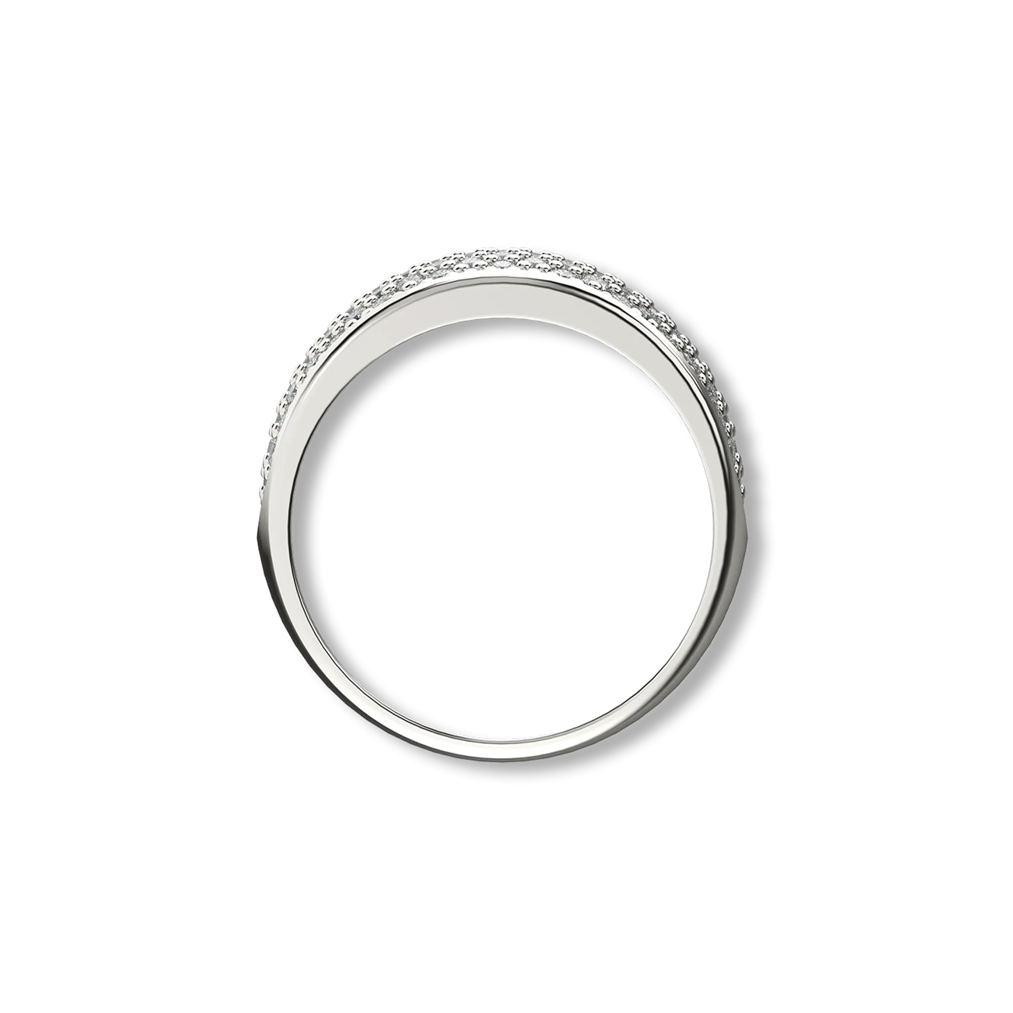 Classic Pavé Diamond Dome Ring