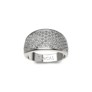 Classic Pavé Diamond Dome Ring