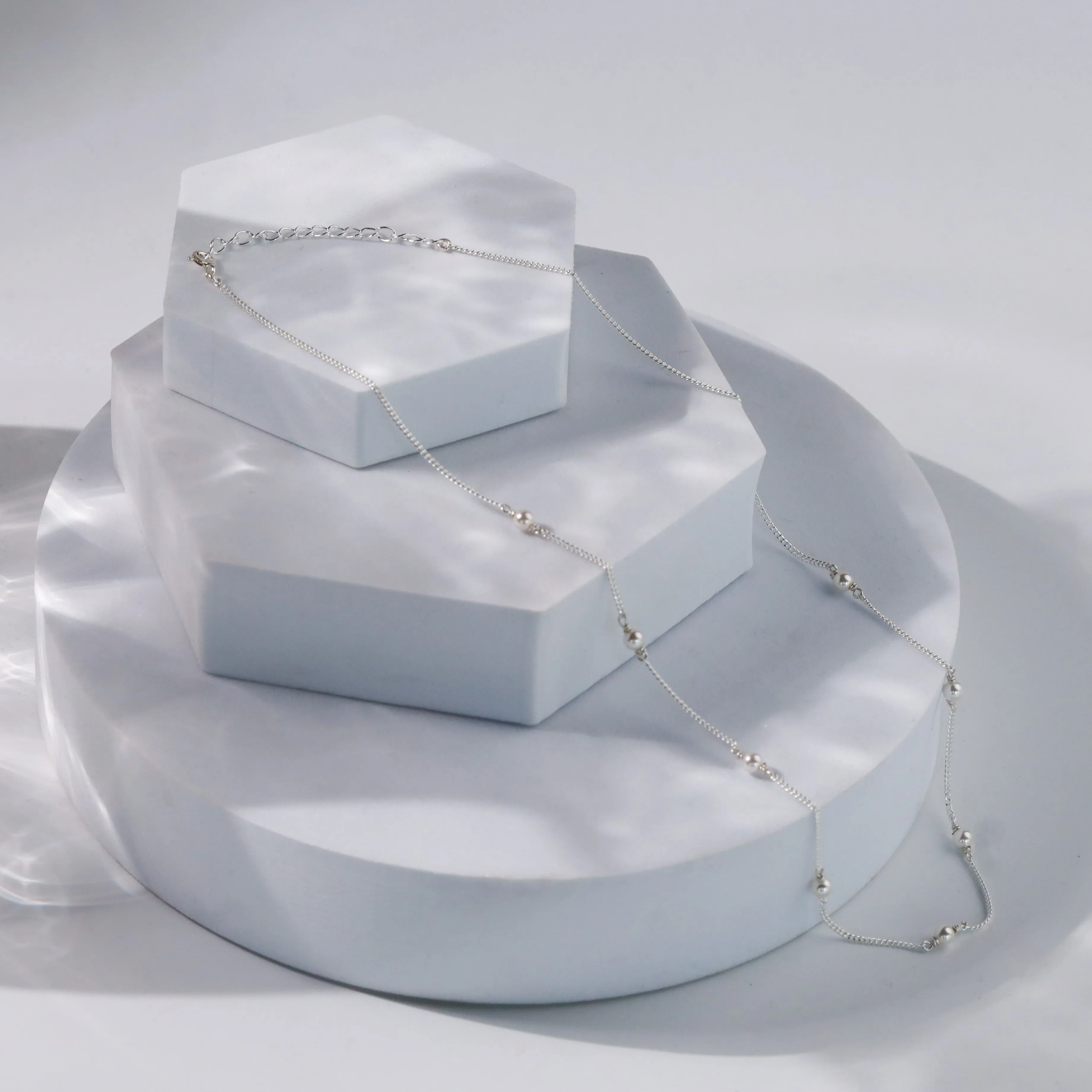 Classic Pearl Chain (White Pearls)