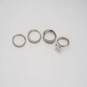 Classic Radiance Stackable Rings