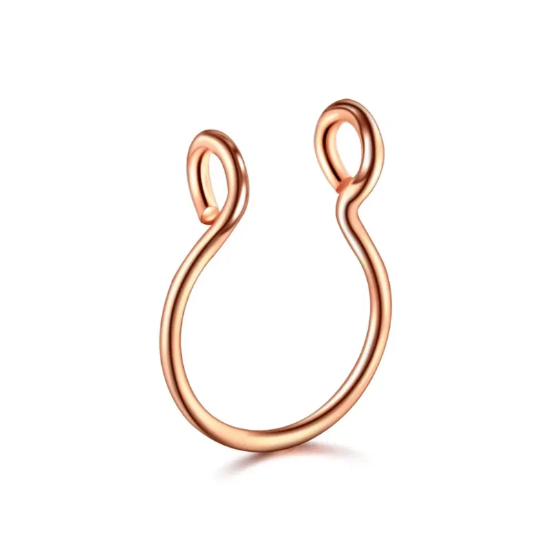 Classic Septum & Nose Rings (No Piercing Required)