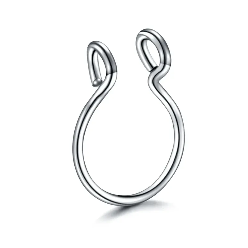 Classic Septum & Nose Rings (No Piercing Required)