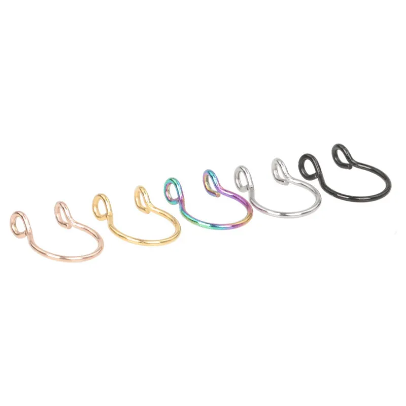 Classic Septum & Nose Rings (No Piercing Required)