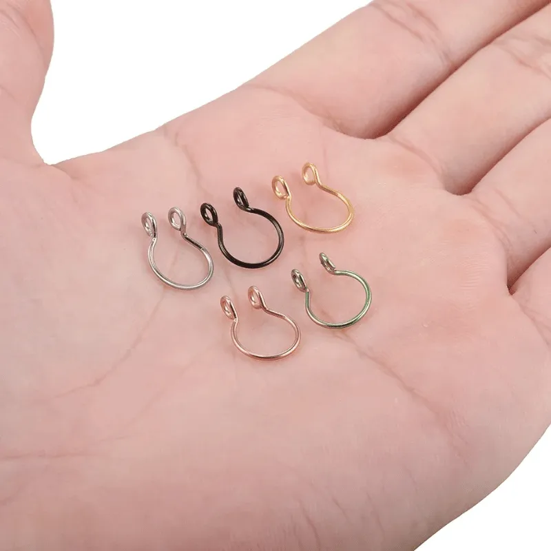 Classic Septum & Nose Rings (No Piercing Required)