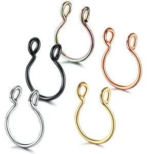 Classic Septum & Nose Rings (No Piercing Required)