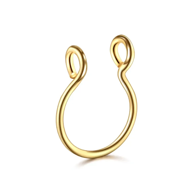 Classic Septum & Nose Rings (No Piercing Required)