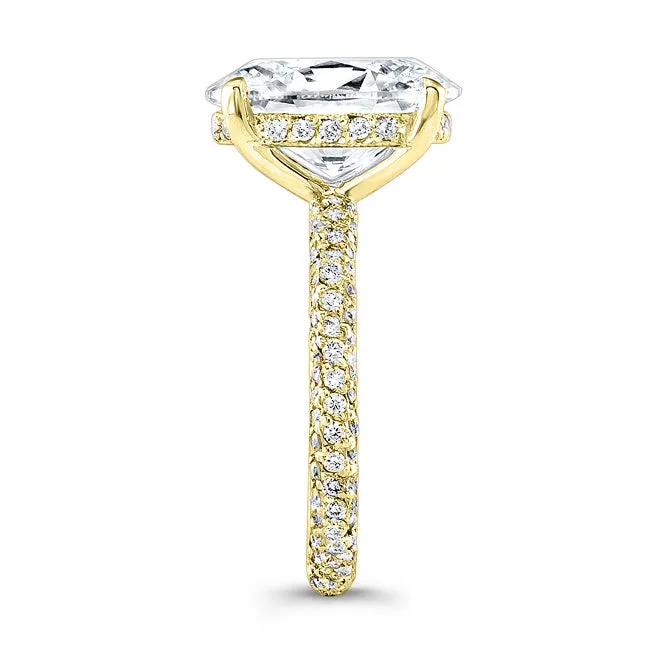 Classic Style Eternity Diamond Engagement Ring