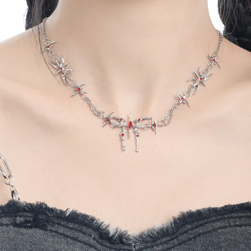 Crimson Claw Necklace