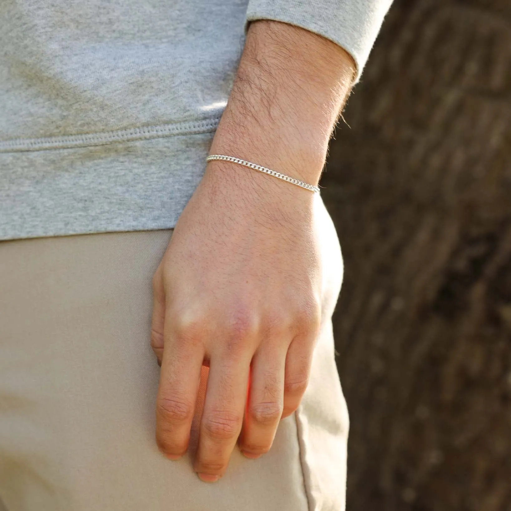 Curb Chain Bracelet, 2.70mm
