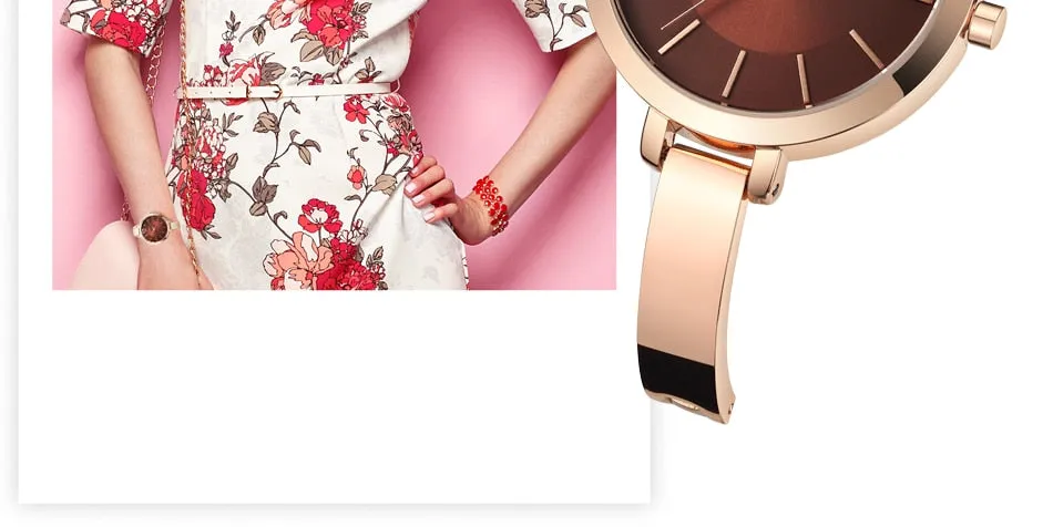 CURREN Fashion Gold Watches Women Watch Brand Luxury Ultra Thin Quartz Female WristWatch Woman Romantic Clock Relogio Feminino