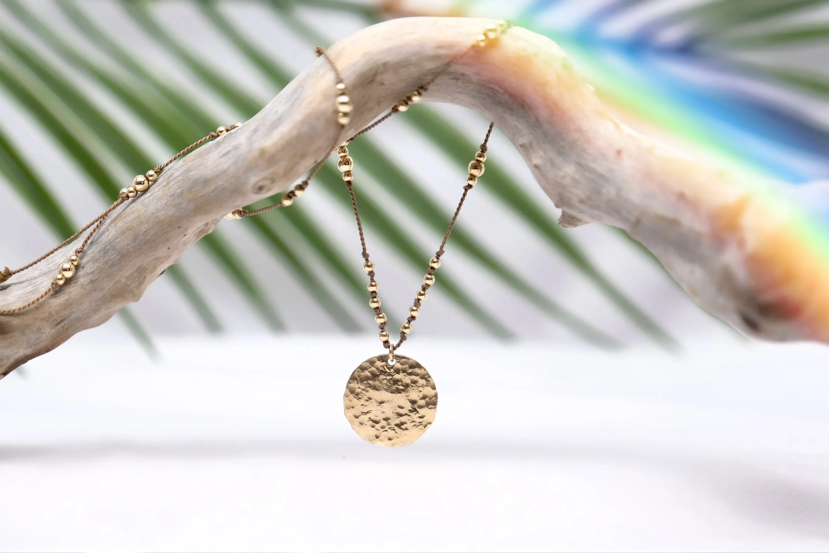 Customizable Luxe Gold Coin Necklace