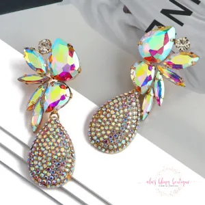 Dazzling Daydreams -  Light Multi Earrings - WOW WED
