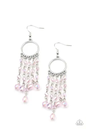 Dazzling Delicious Pink Paparazzi Earrings