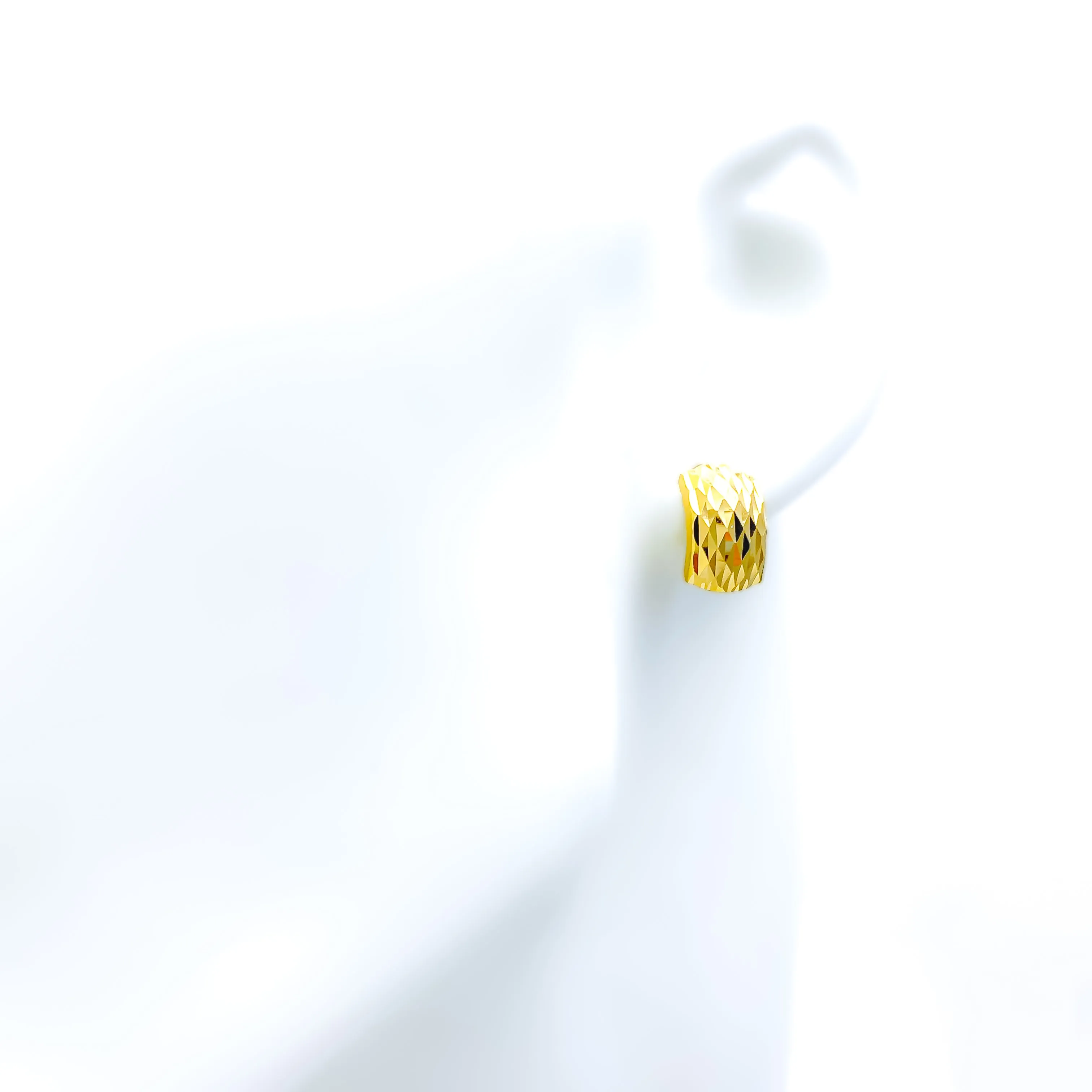 Dazzling Elevated 22k Gold Earrings