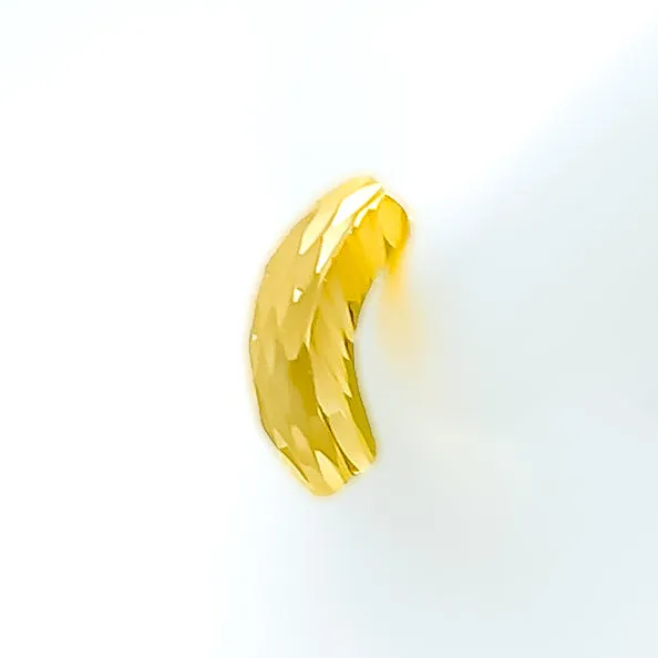 Dazzling Elevated 22k Gold Earrings