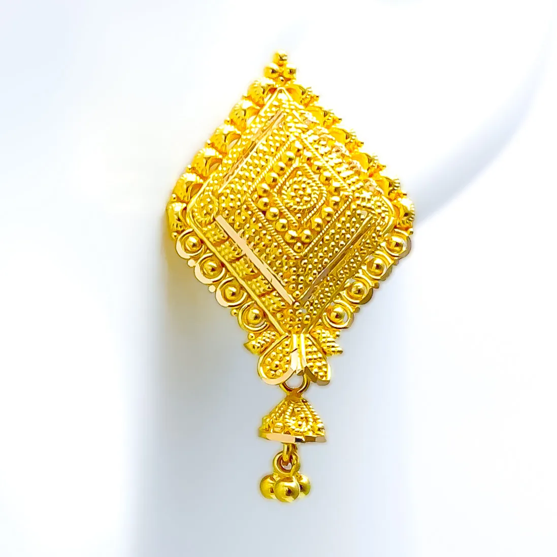 Dazzling Fine 22k Gold Earrings