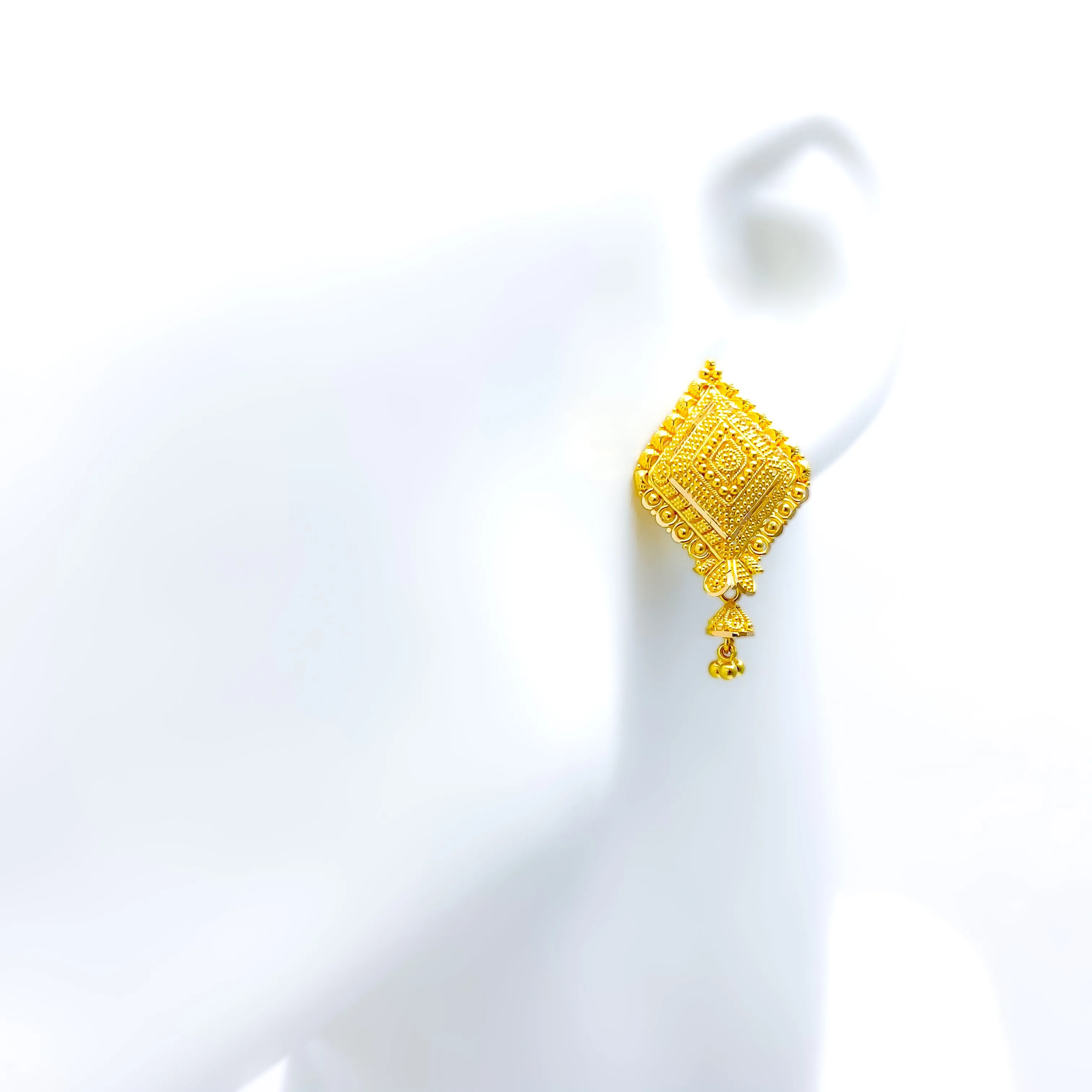 Dazzling Fine 22k Gold Earrings