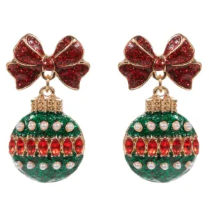 DAZZLING ORNAMENT EARRINGS