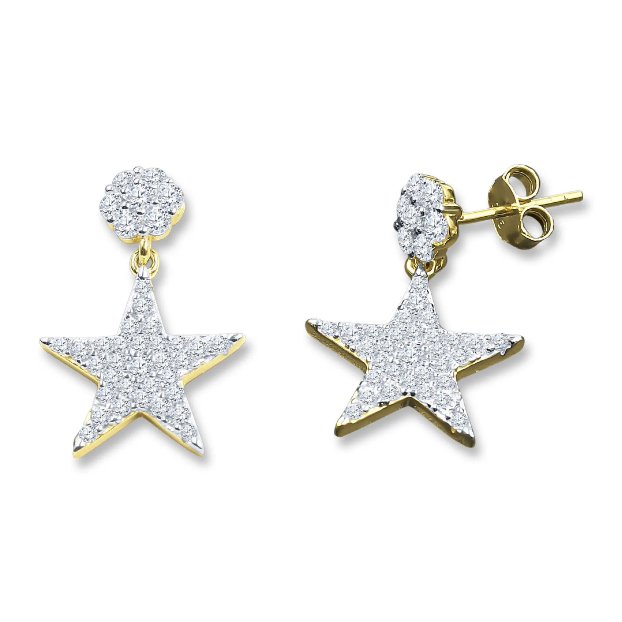 DAZZLING SILVER EARRINGS | BMW9214292
