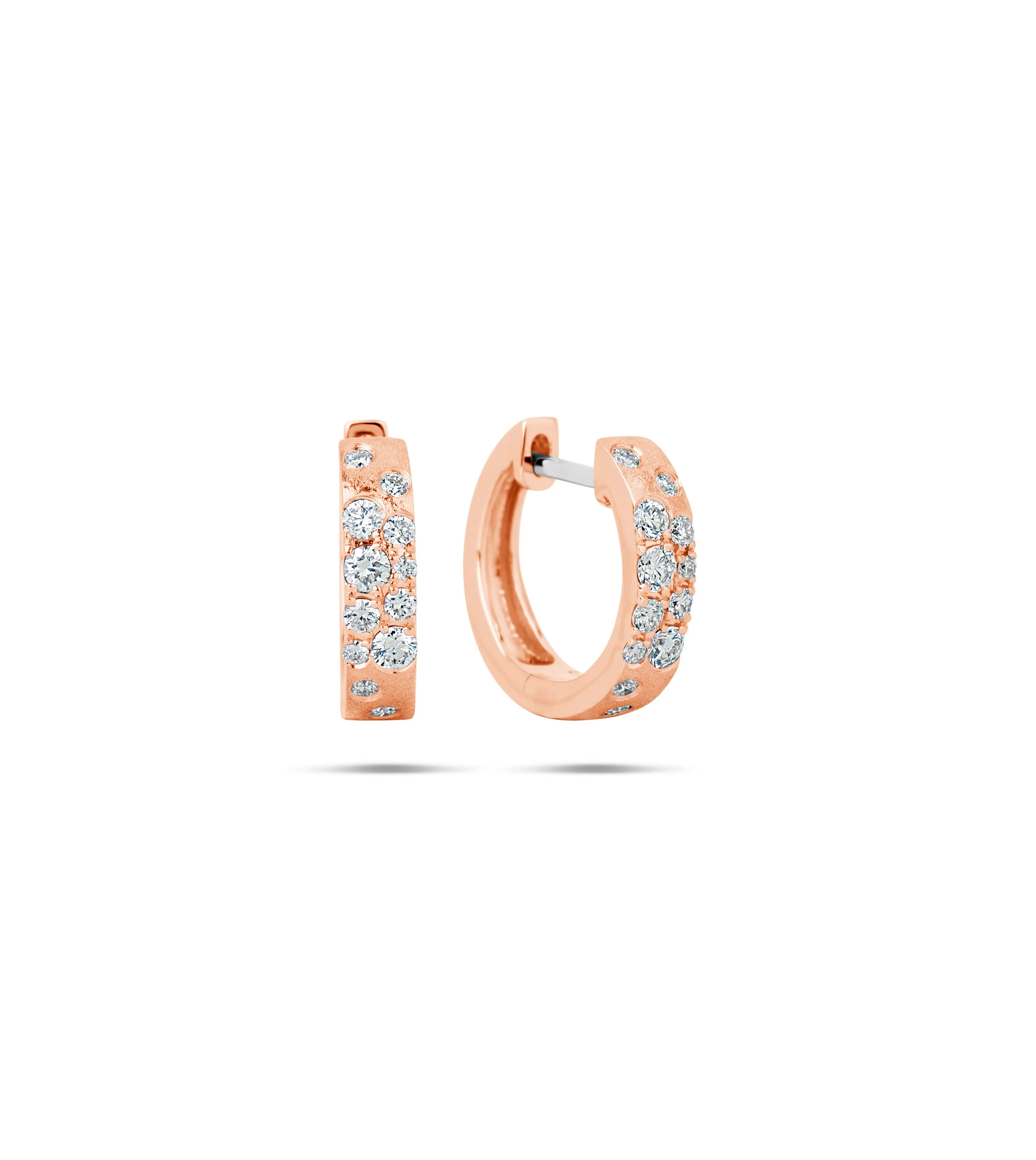 Diamond Celestial Huggie Earring