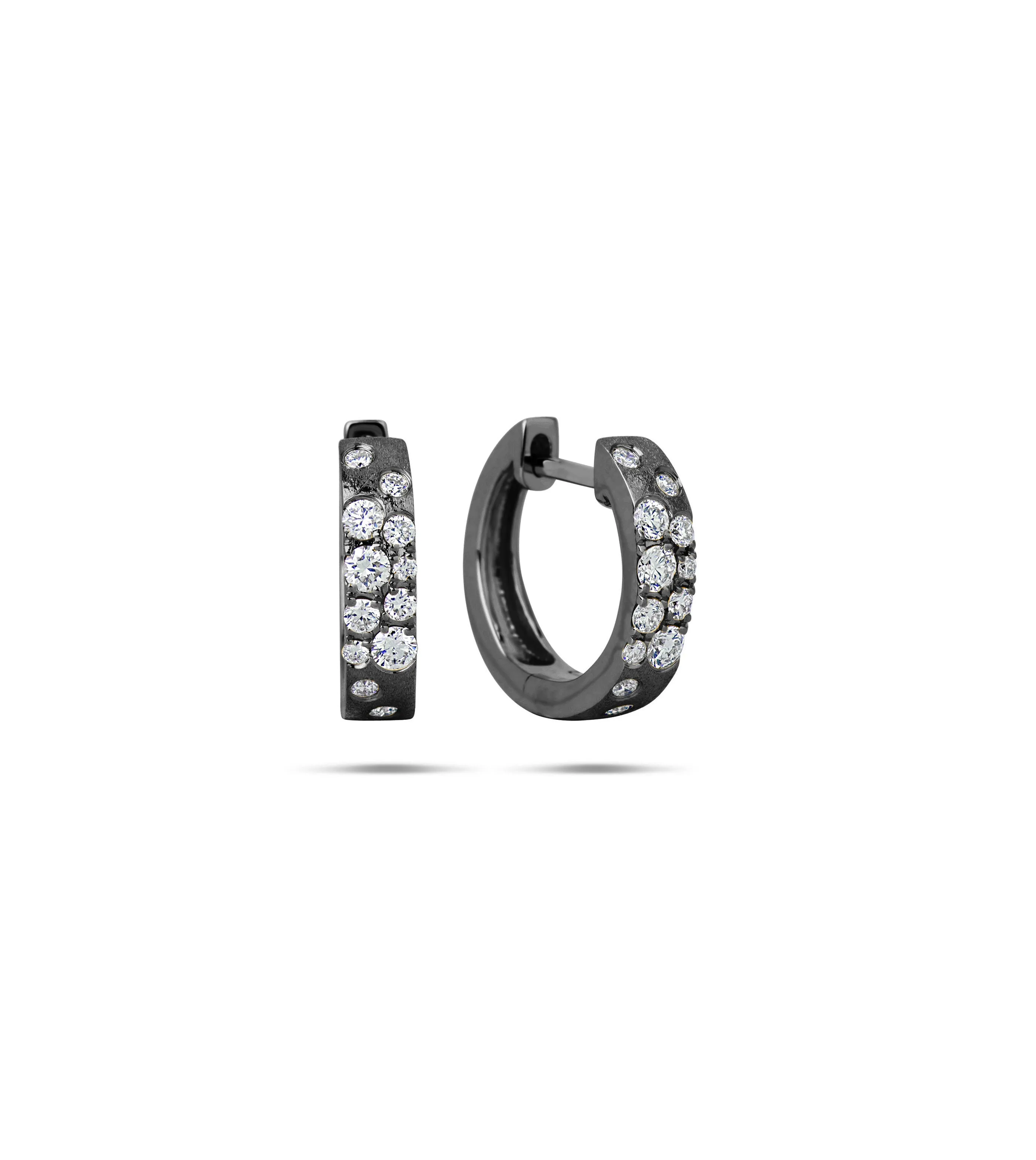 Diamond Celestial Huggie Earring
