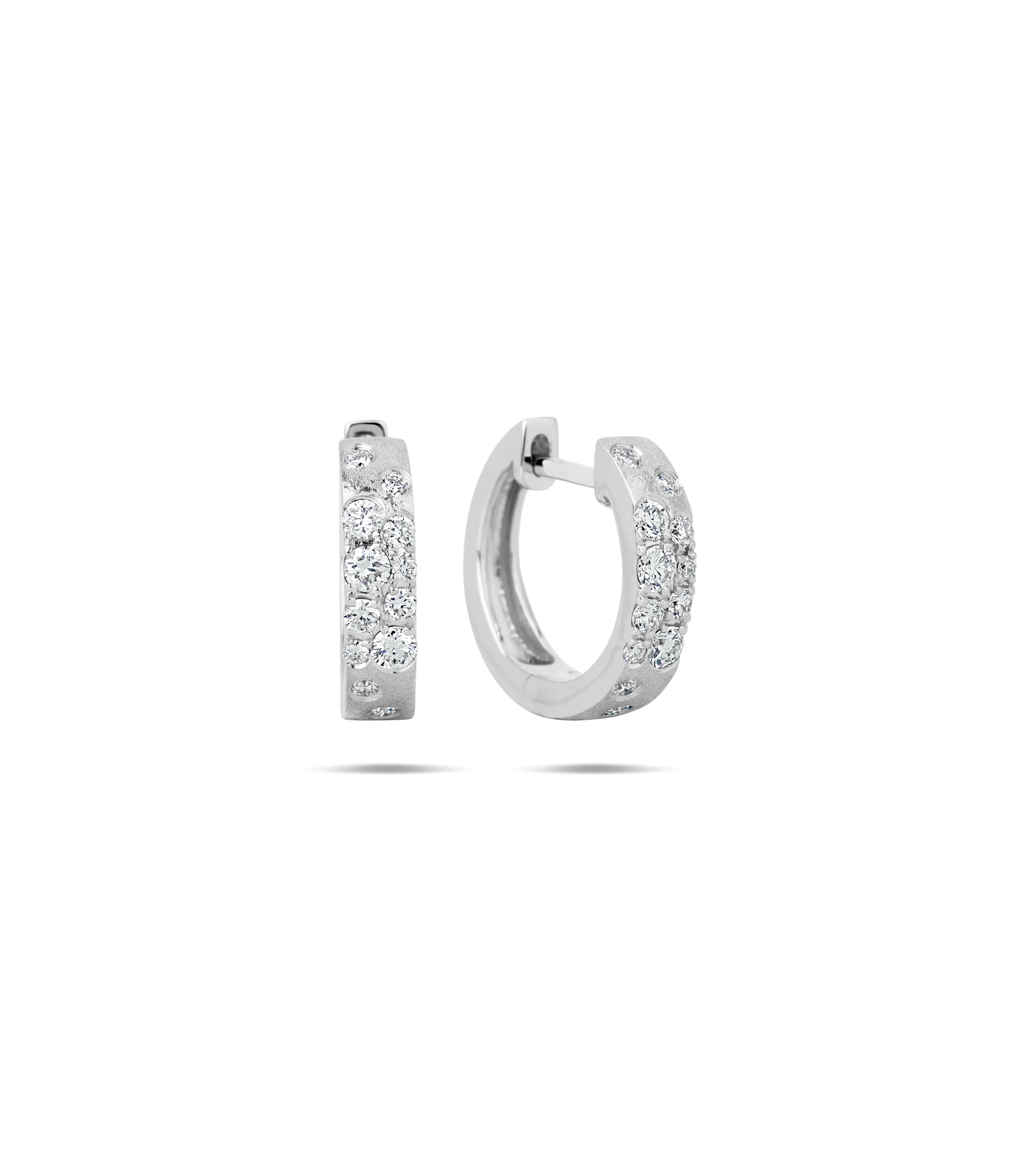 Diamond Celestial Huggie Earring