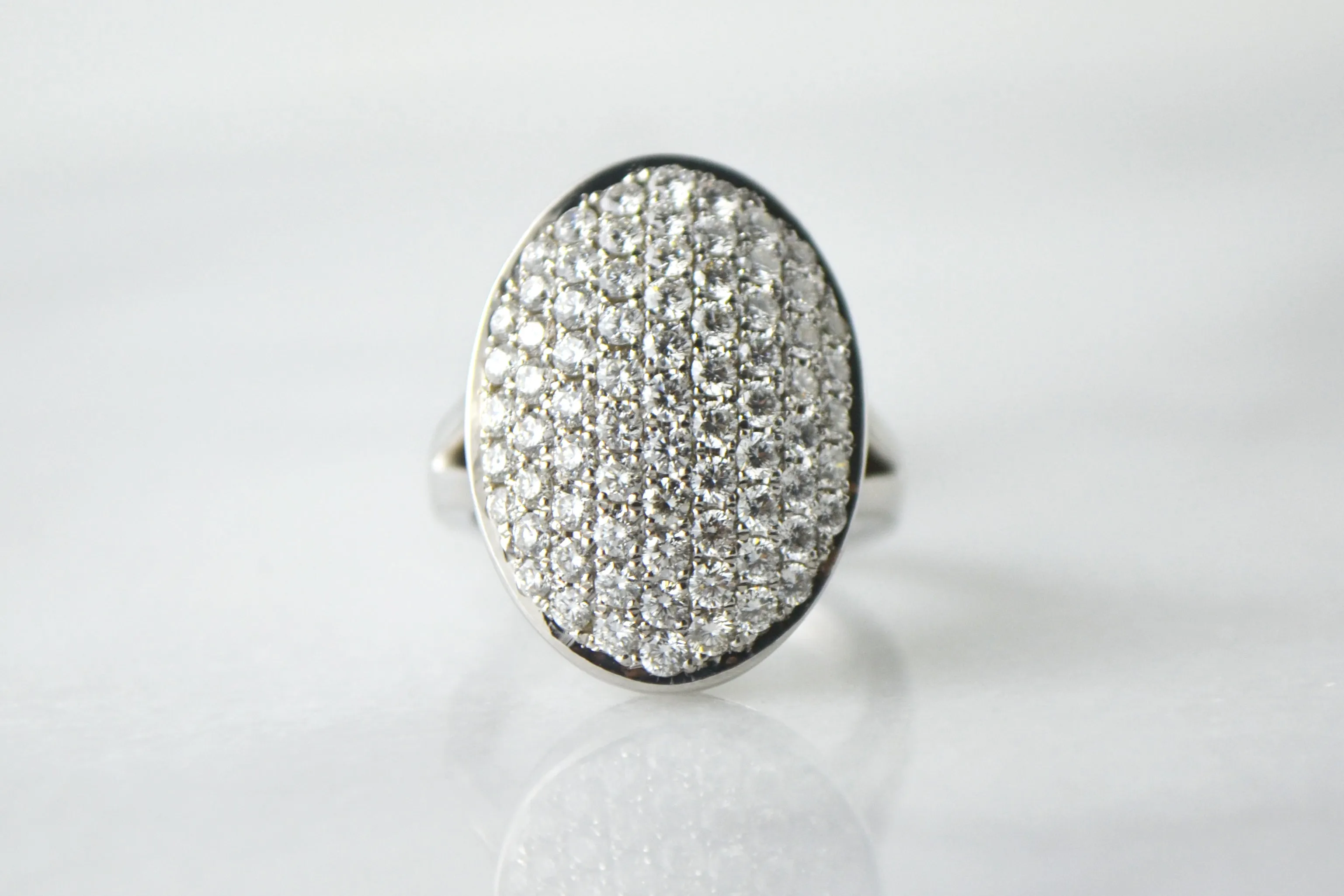 Diamond Disc Ring
