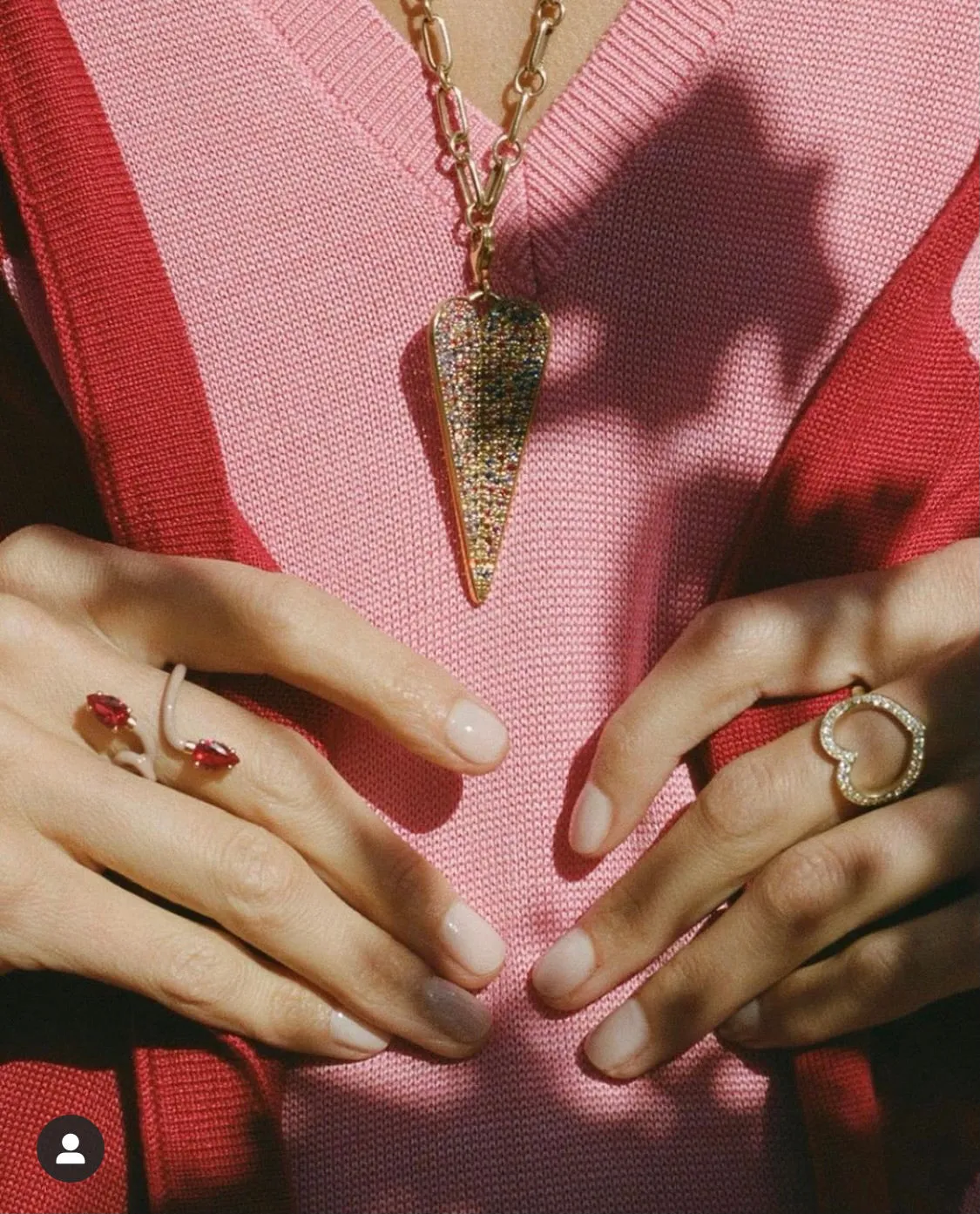 Diamond Heart Ring