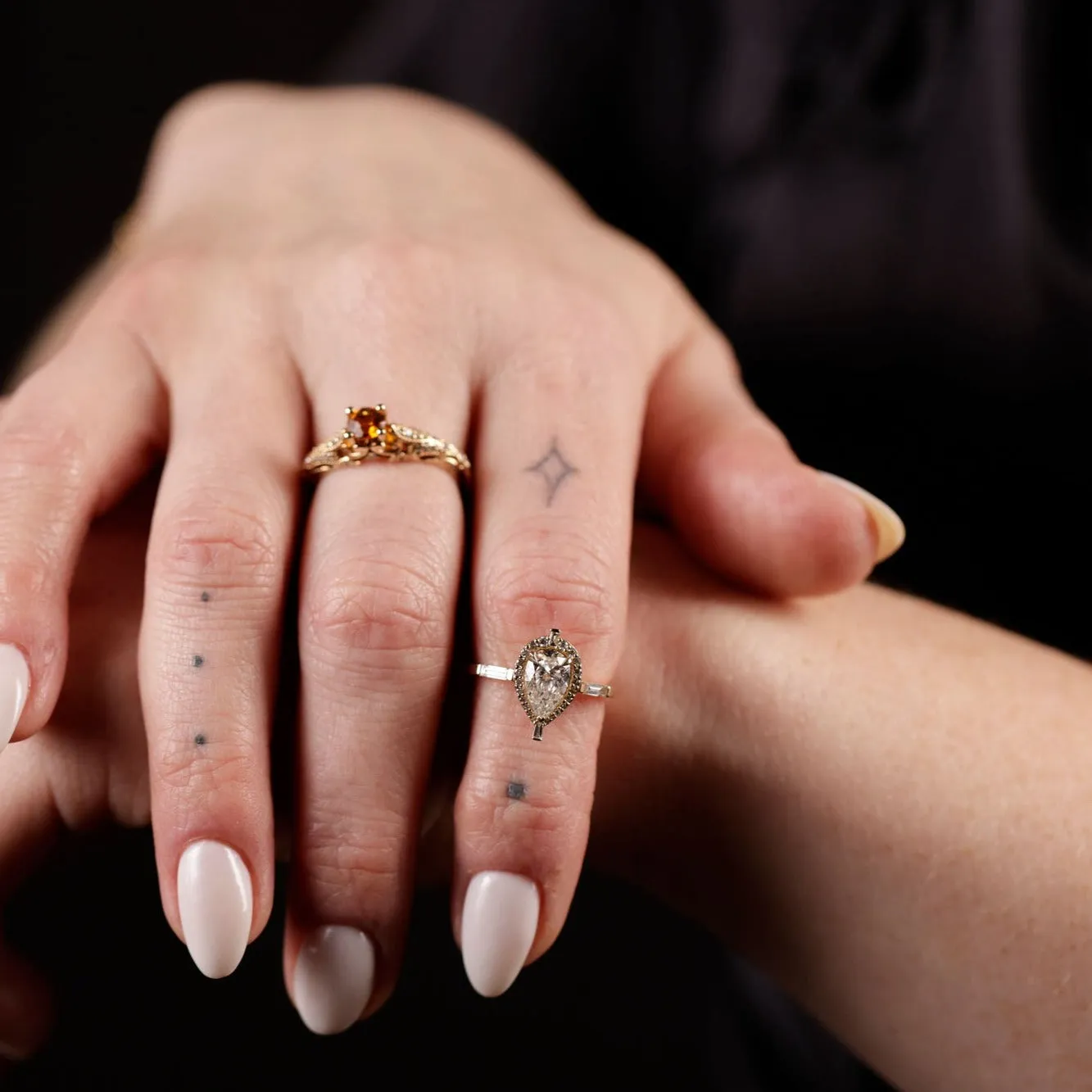 Diamond Marchesa Ring