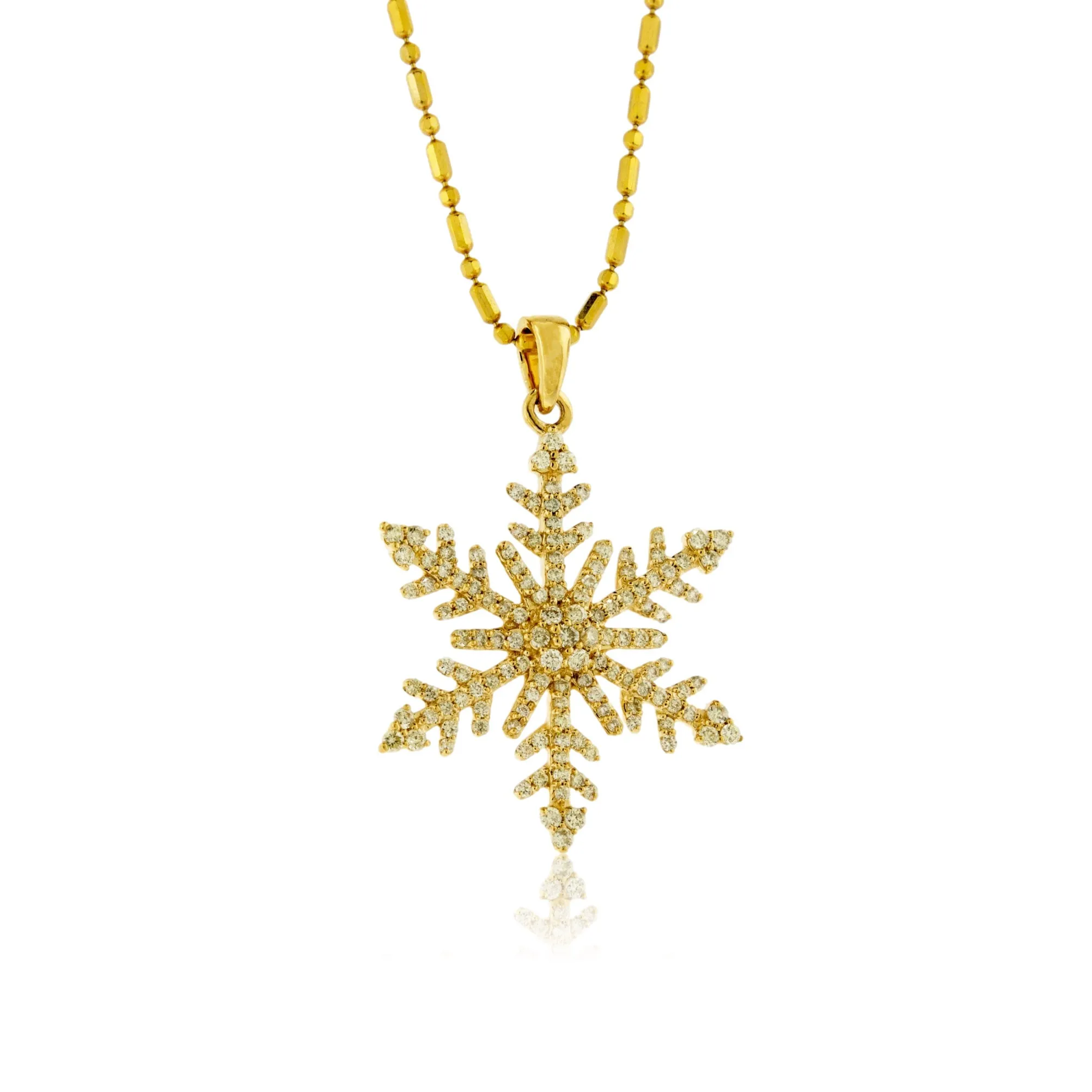 Diamond Snowflake Pendant
