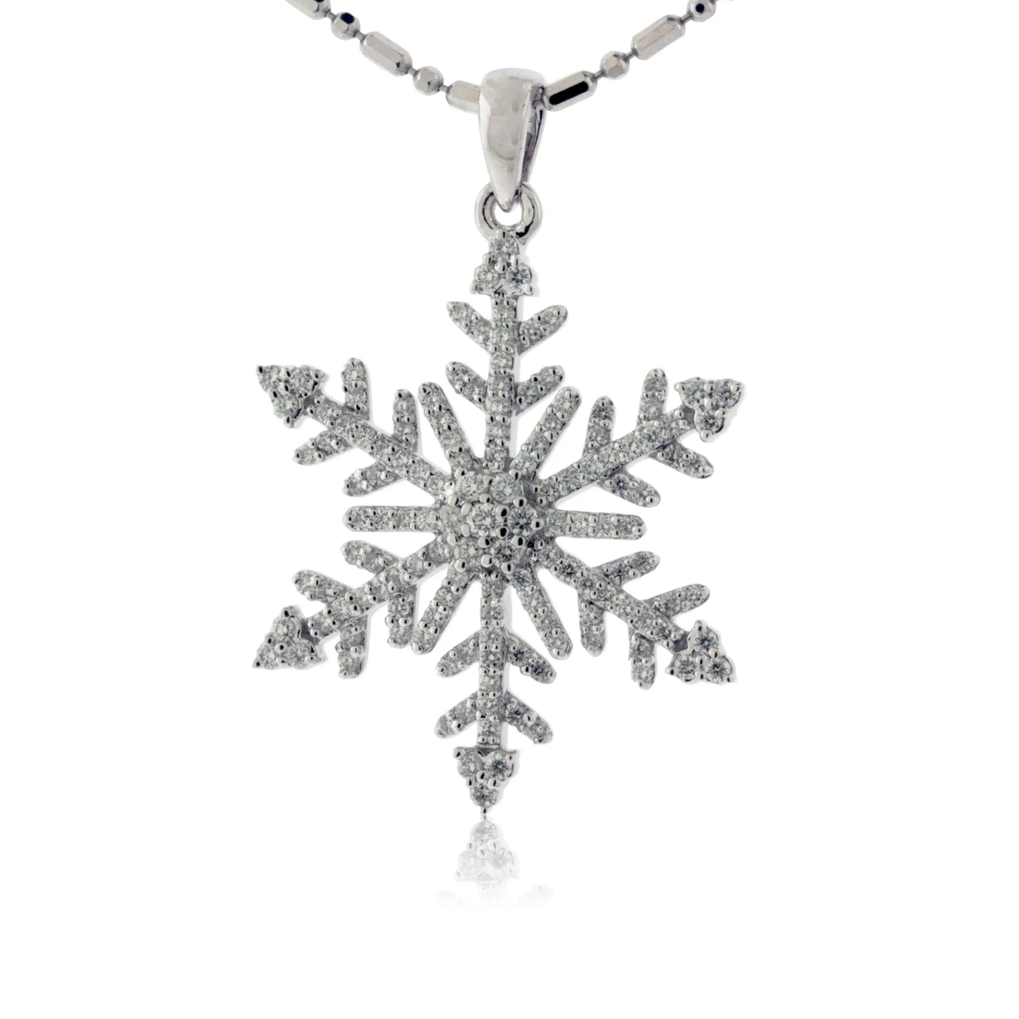 Diamond Snowflake Pendant