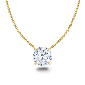 Diamond Solitaire Necklace