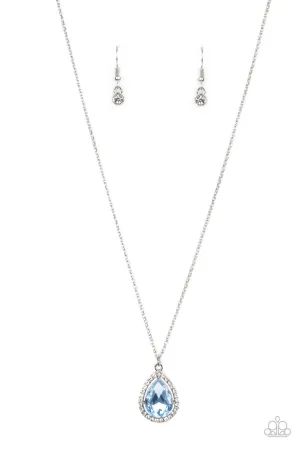 Duchess Decorum Blue Paparazzi Necklace