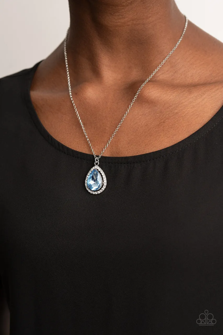 Duchess Decorum Blue Paparazzi Necklace