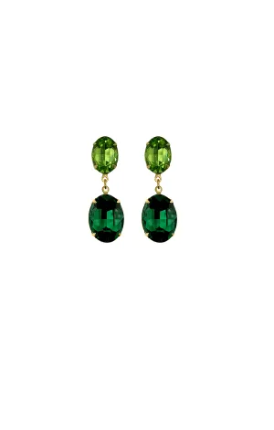 EDEN DROP EARRING IN PERIDOT EMERALD