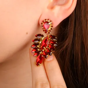 Elegant Dangle Crystal Earrings