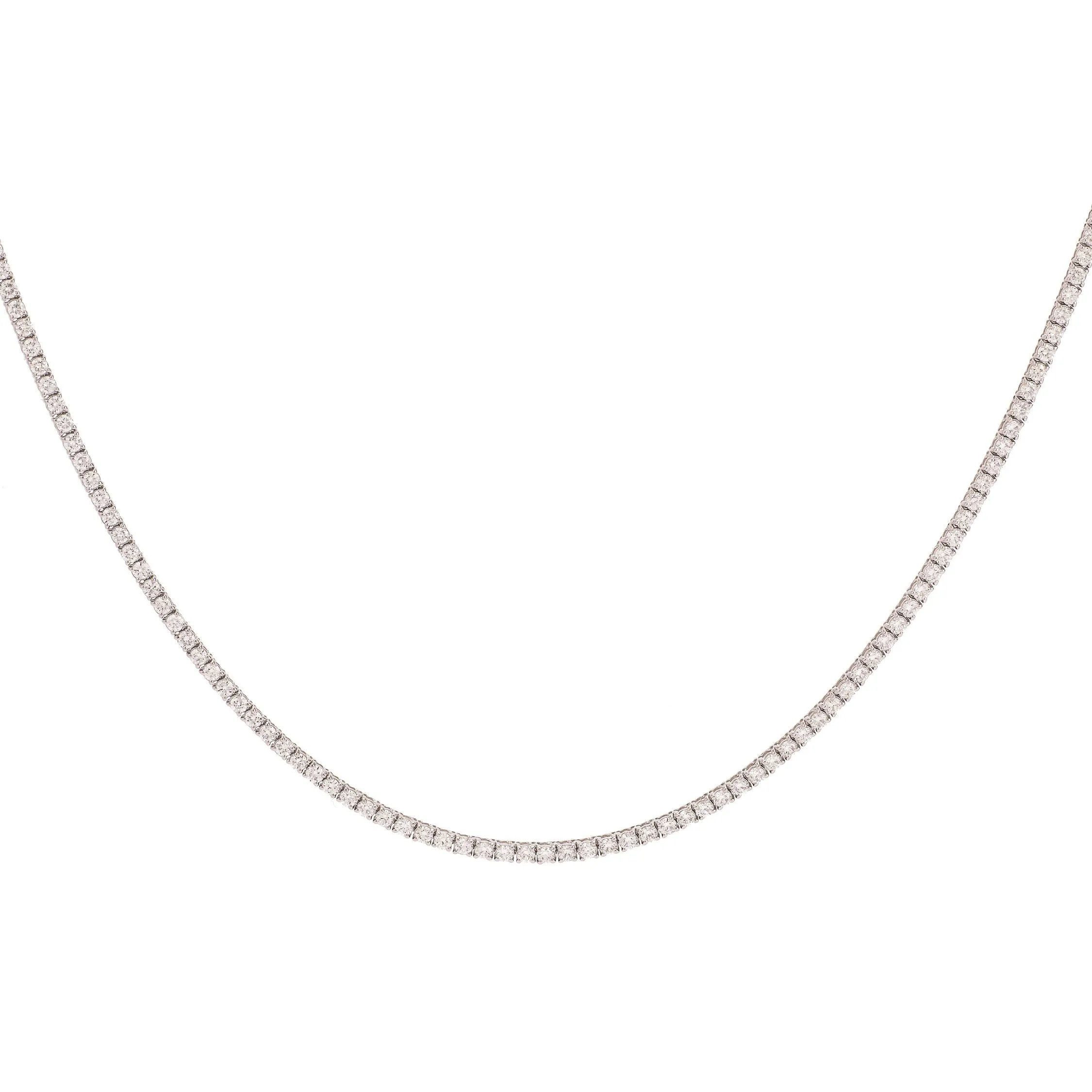 Essential Diamond Line Necklace (9 tcw)