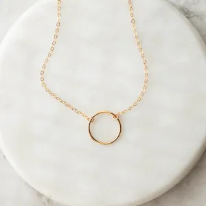 Essie Circle Necklace