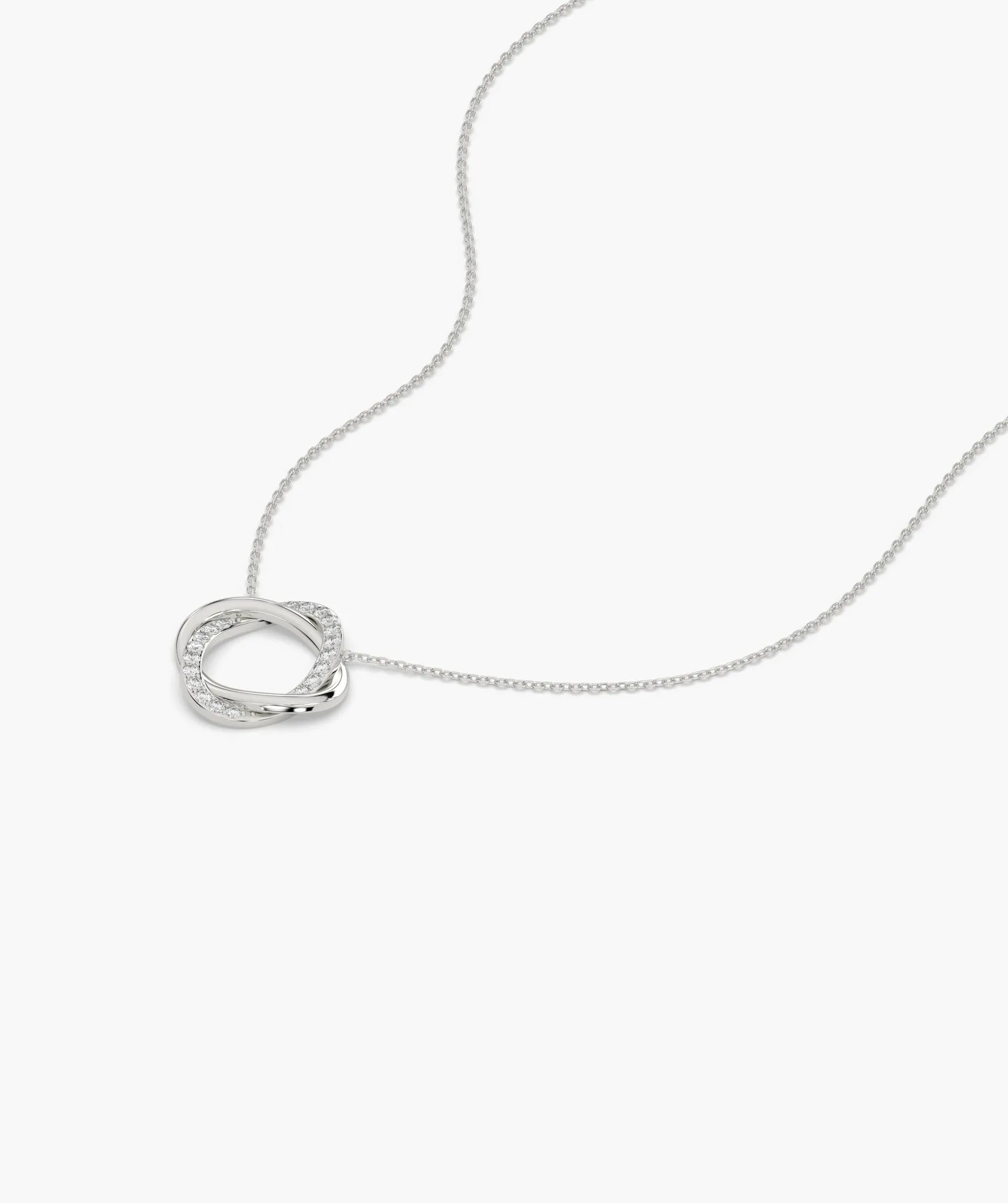 Eternal Loop Diamond Necklace