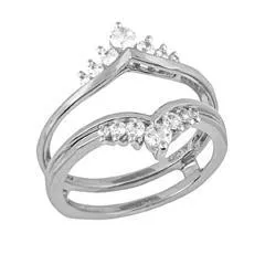 EternalDia 1/2CT T.W. Diamond 14kt White gold Insert Ring