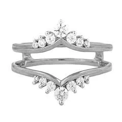 EternalDia 1/2CT T.W. Diamond 14kt White gold Insert Ring
