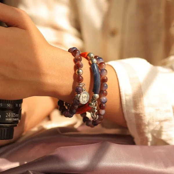 Eve Bracelets Set - Agate