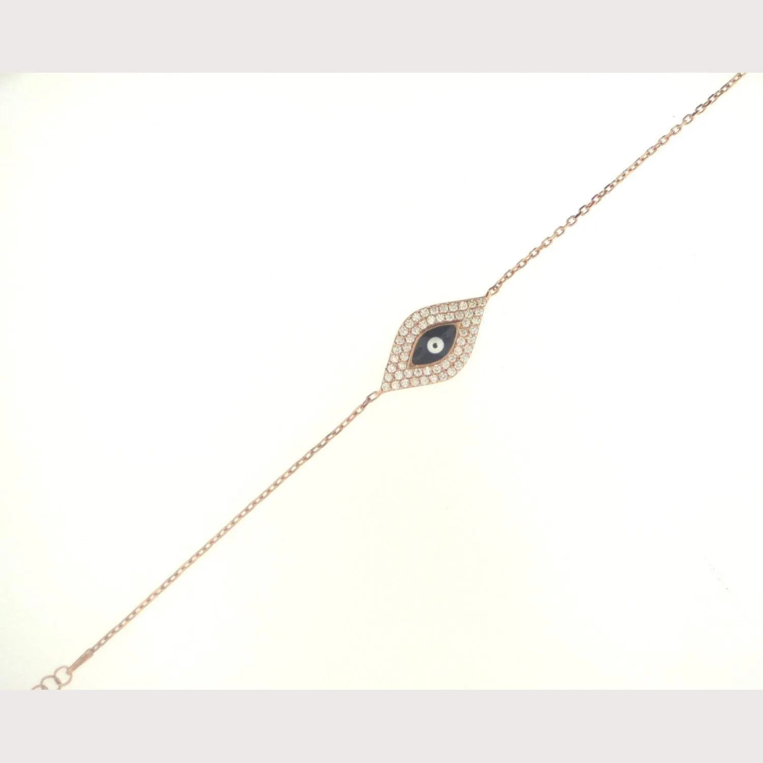 Evil Eye Enamel Bracelet