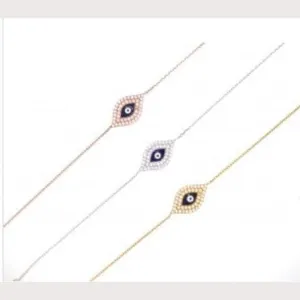 Evil Eye Enamel Bracelet