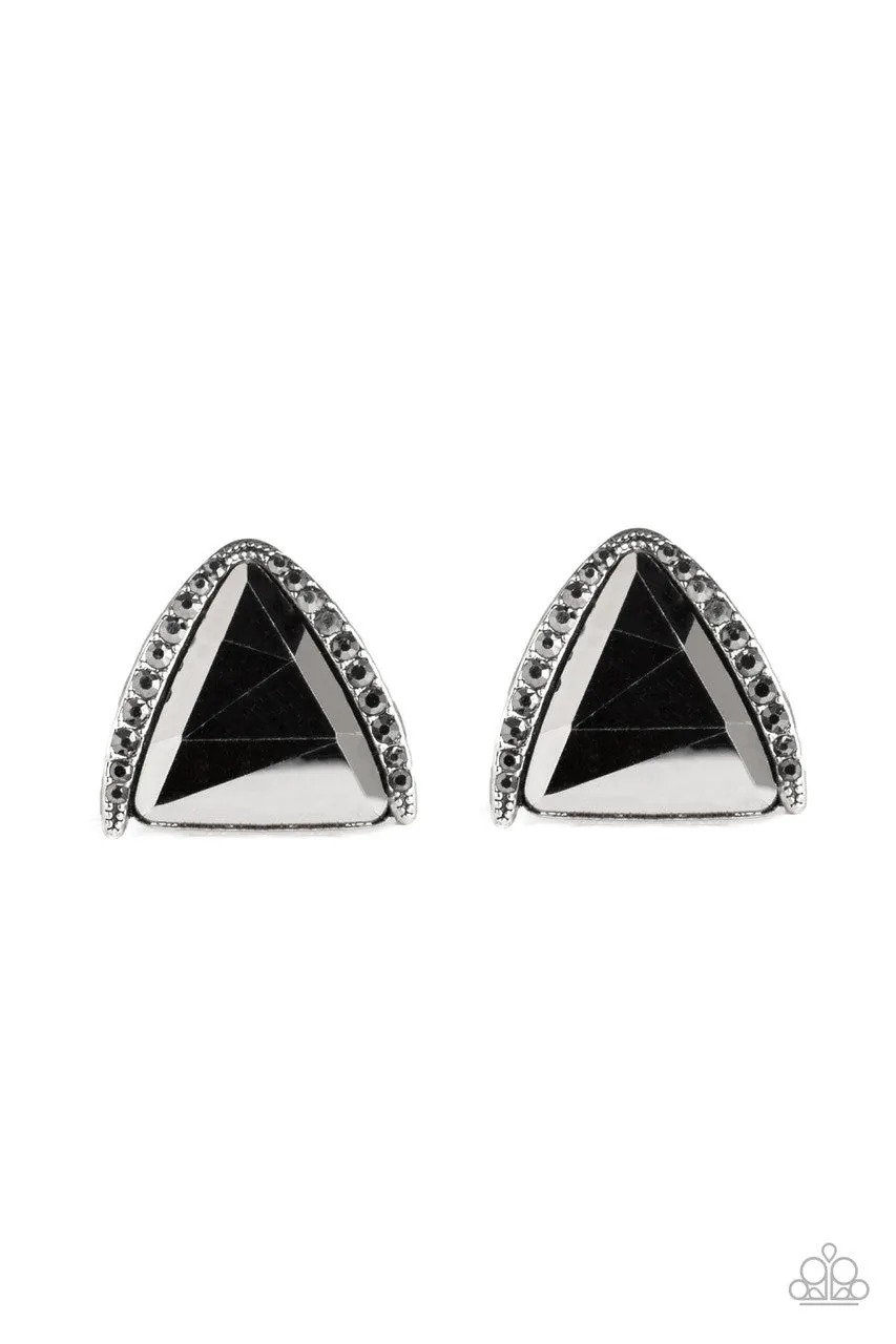 Exalted Elegance Silver Paparazzi Earrings