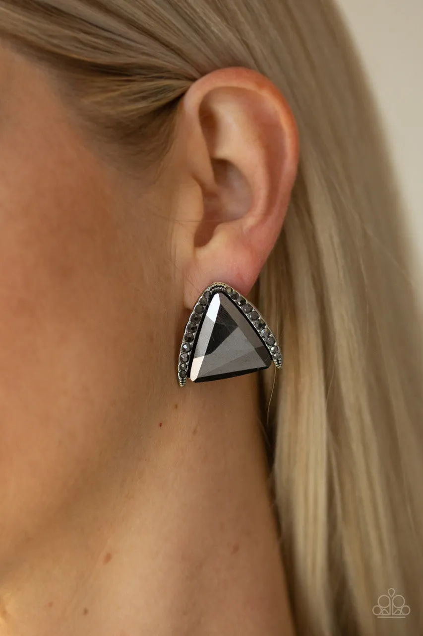 Exalted Elegance Silver Paparazzi Earrings