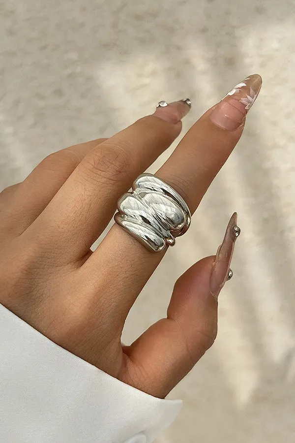 Fashion Alloy Twisted Double Layer Jewelry