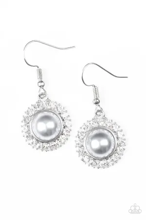 Fashion Show Celebrity Silver Paparazzi Earrings