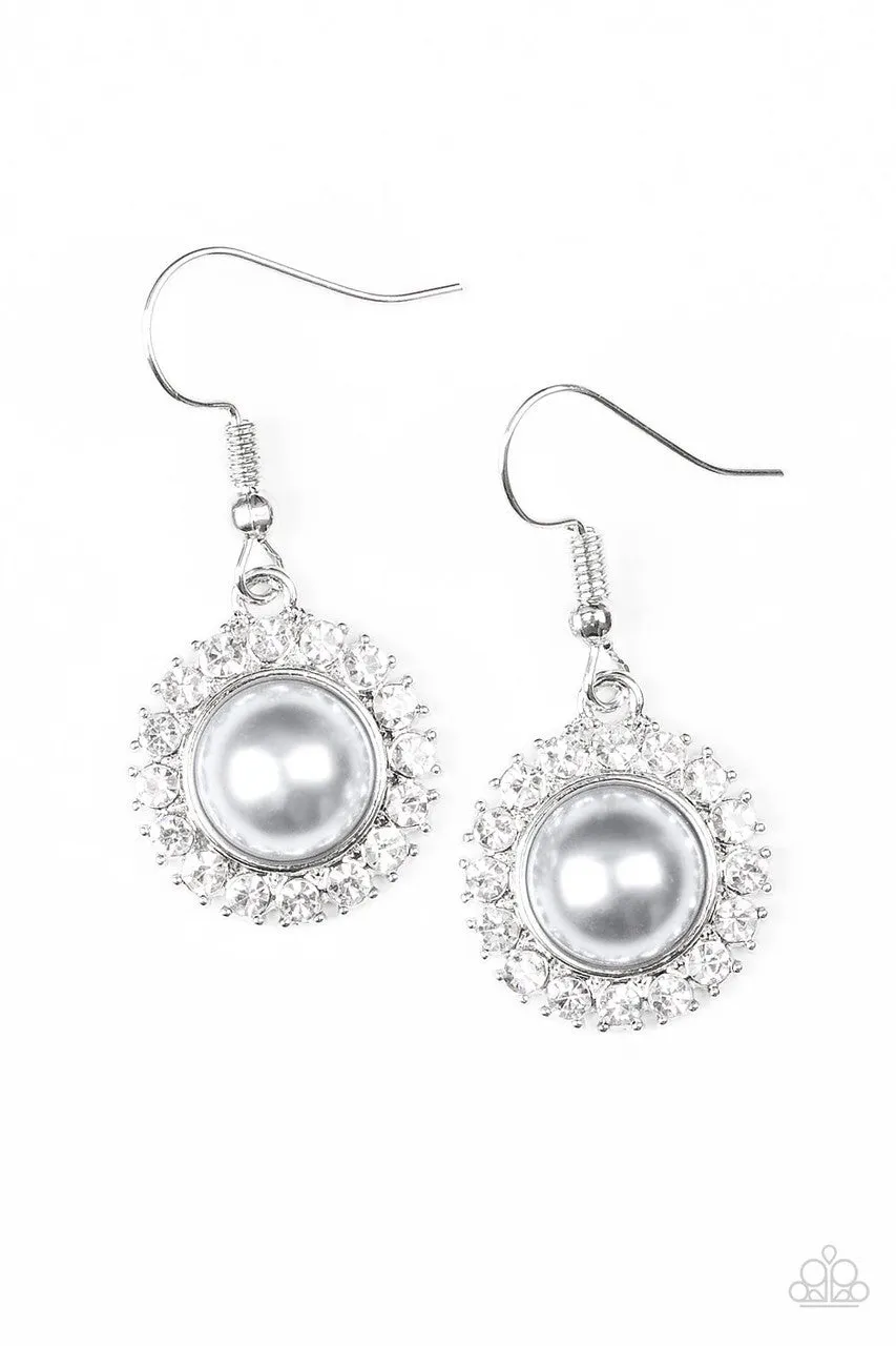 Fashion Show Celebrity Silver Paparazzi Earrings