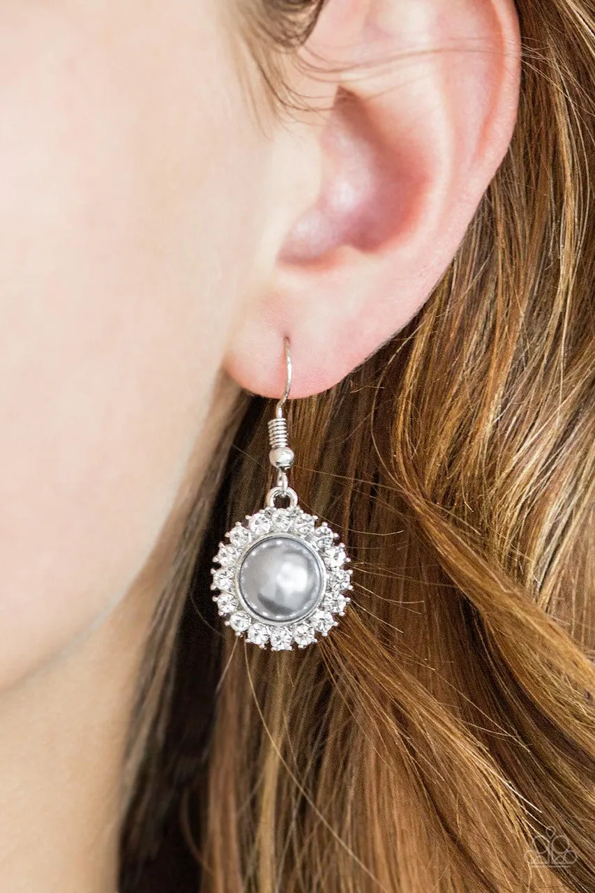 Fashion Show Celebrity Silver Paparazzi Earrings